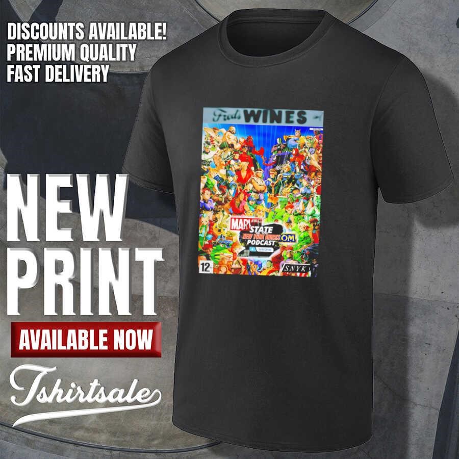 Marvel vs Capcom 2 cover shirt, hoodie, sweater, long sleeve and 